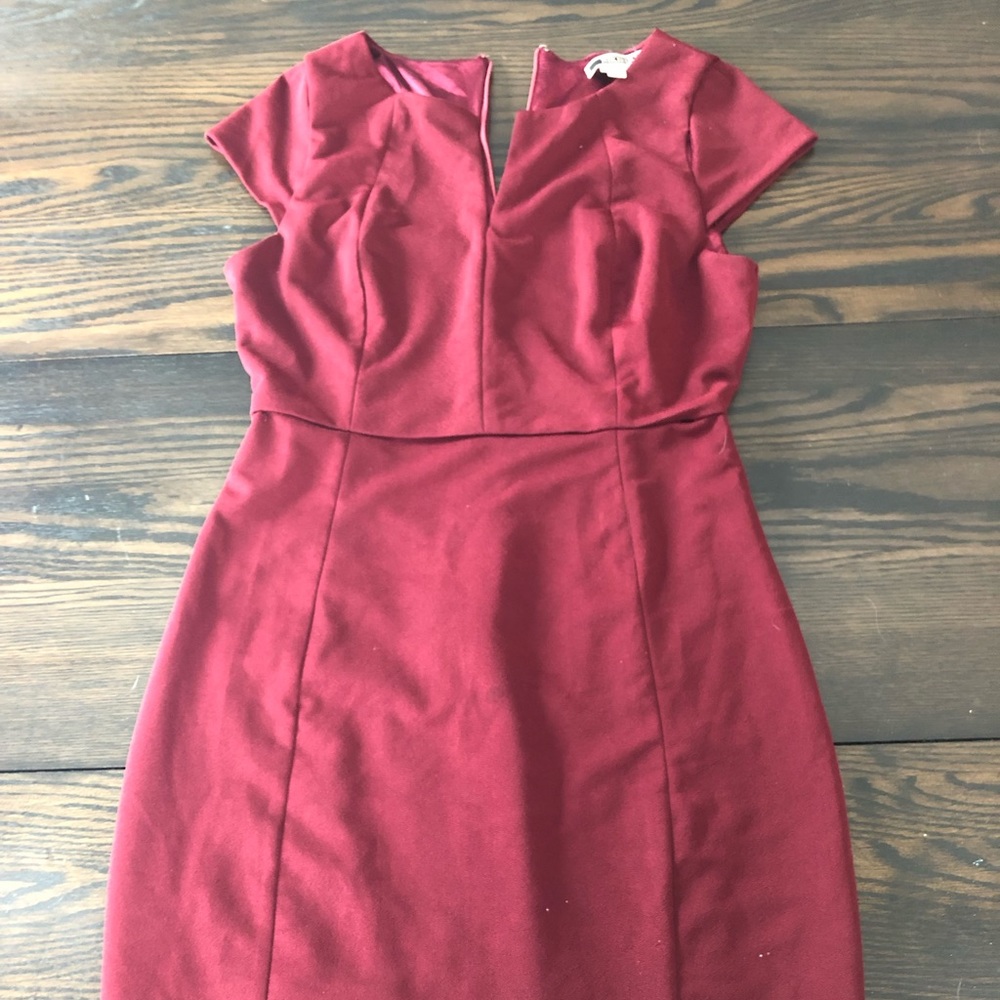 Maroon dress